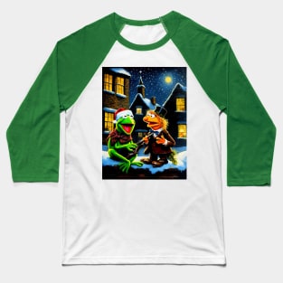 A Christmas Carol Baseball T-Shirt